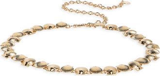 BCBGeneration Seashell Chain Belt in Gold at Nordstrom Rack, Size Large/x-Large