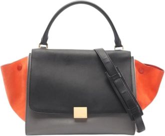 Celine Pre-owned Handbags, female, Black, Size: ONE SIZE Pre-owned Vintage Handbag