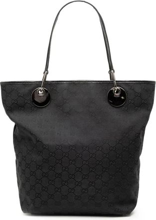 Gucci Pre-owned Tote Bags, female, Black, Size: ONE SIZE Pre-owned Tote Bag