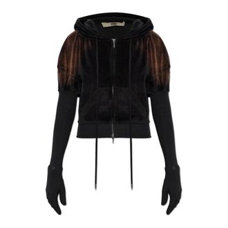 Charlotte Knowles Knwls, Donna, Felpe, Nero, L, new