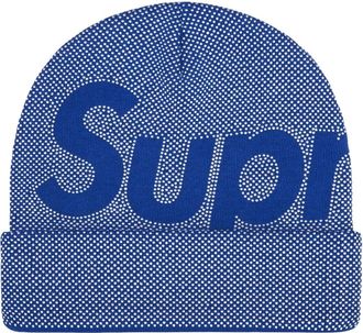 SUPREME FW25 Studded Knockout Big Logo Beanie Royal SUP-FW25-1098-RYL