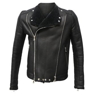 Men's Balmain Leather Jackets - up to −80% | Stylight
