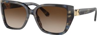 Michael Kors ACADIA MK 2199 395213 55mm Womens Rectangle Sunglasses