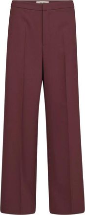 Mos Mosh Broek - Dames - Wijde Broeken - Rood - L - Broeken