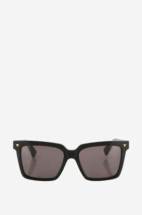 Bottega Veneta Sonnenbrille aus recyceltem Acetat Soft Carrées