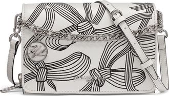 Karl Lagerfeld Lourdes Crossbody in White/black Print at Nordstrom