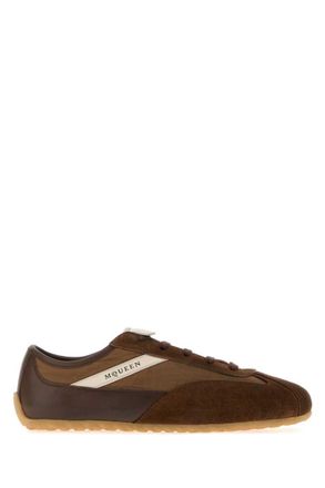 Alexander McQueen Brown Logo Sneaker