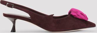 Roger Vivier su&egrave;de slingback