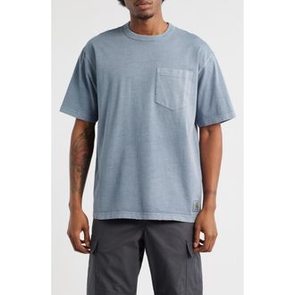Carhartt Work in Progress Torion Distressed Pocket T-Shirt in Office Blue at Nordstrom, Size Xx-Large