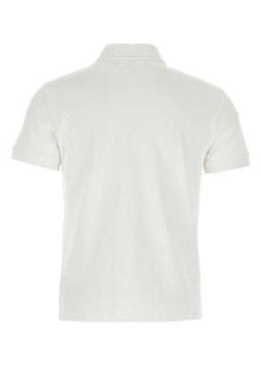 Ami Cotton Piquet Polo Shirt - White