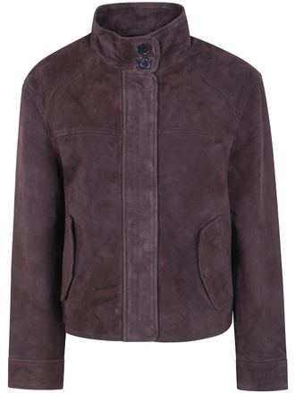 Jcsophie Goat Leather Jacket Praia