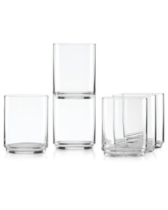 Lenox Set of 6 Tuscany Classics Stackable Tall Glasses
