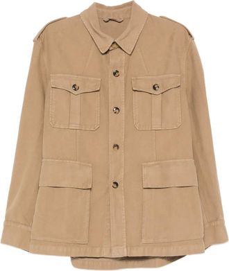 Fortela Sahariana button-fastening jacket - Neutrals
