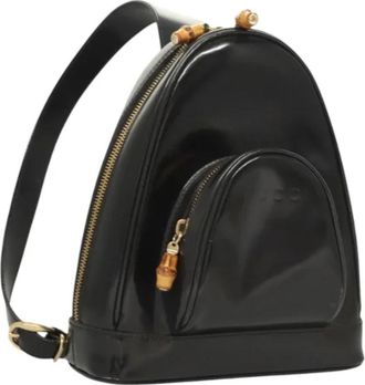 Gucci Pre-owned Canvas gucci-bags - Dames - Vintage Schoudertas - Zwart - ONE Size - Vintage
