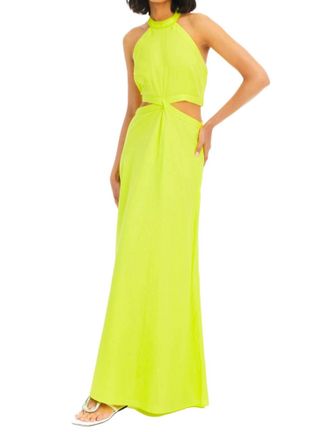 Allison New York Finn Maxi Dress In Lime