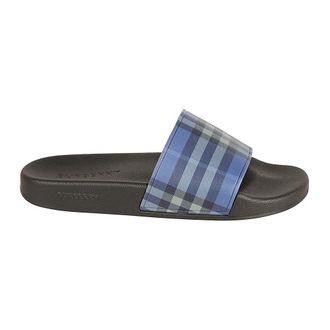 Burberry Sliders, male, Multicolor, Size: 7 US Check Slides