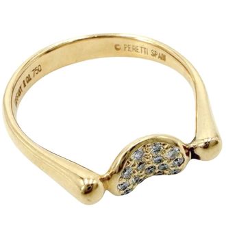 Tiffany & Co. Bean Yellow Gold (18K) Band Ring (Pre-Owned)