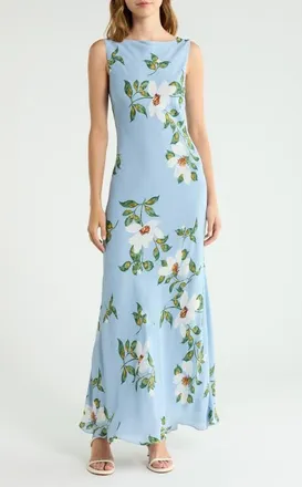 Reformation Prescott Floral Mermaid Dress in Louisiana at Nordstrom, Size X-Small