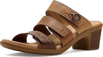 Clarks Emily 2 Adella Womens Dress Sandals Brown Leather : 6.5 B - Medium