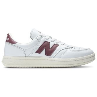 New Balance Mens T500 - Training Shoes White/Burgundy Size 11.0
