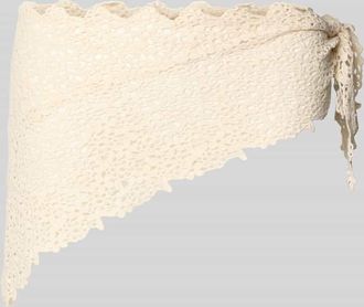 Pieces H&auml;kel Pareo aus reiner Baumwolle Modell KASMIN in Beige, Gr&ouml;&szlig;e 1