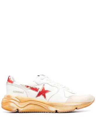 Golden Goose Running Sole low-top sneakers - men - Ovine Leather (top grain)/Rubber/Cotton - 40 - White