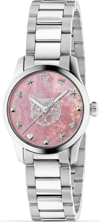 Gucci G-Timeless Horloge - Dames - Horloges - Grijs - ONE Size - Accessoires