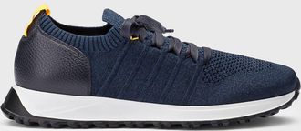 Doucal's Sneakers Doucals in viscosa stretch e pelle martellata