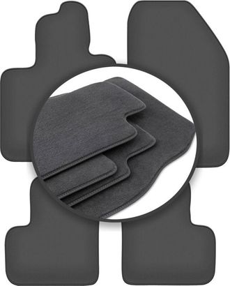 OEM Alfombrillas Premium Para Fiat 500x Crossover (2014-2018)