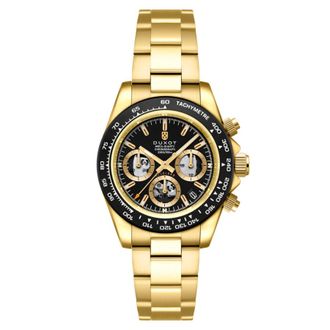 Duxot Accelero Chronograph Quartz Black Dial Mens Watch DX-2065-EE