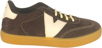 Victoria Olmo Sneakers - Dames - Sneakers - Bruin - 36 EU - Leer - Schoenen