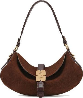 Ganni Kat Baguette Suede