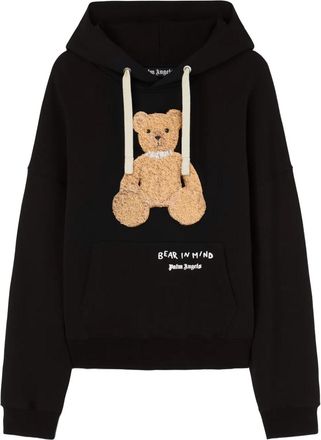 Palm Angels Bear In Mind Logo Hoodie