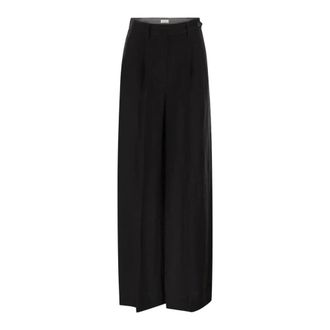 Brunello Cucinelli Mujer, Pantalones, Negro, Talla: S