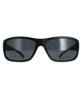 Arnette Rectangle Mens Transparent Grey Dark Polarized Uka-Uka AN4290 - One Size