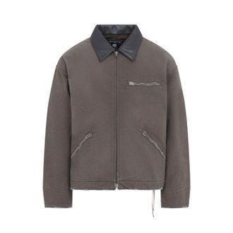 MASTERMIND WORLD Stone Washed Work Jacket