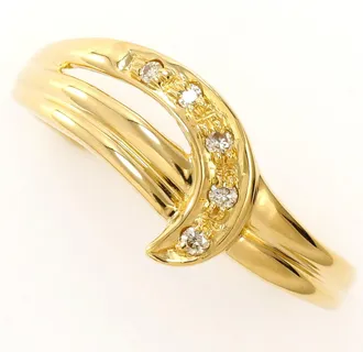 C&A Yellow Gold Yellow Gold (18K) Band Ring (Pre-Owned)