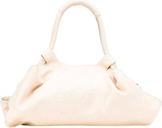 Loewe Pre-owned Handbags, female, Beige, Size: ONE SIZE Pre-owned Handbag
