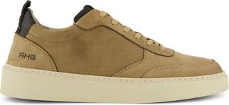 Rehab Leren Rehab sneakers effen camel