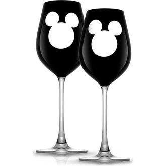 JoyJolt Set of 2 Disney White Wine Glass at Nordstrom Rack