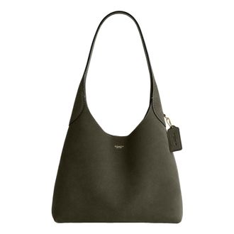 Coach (WMNS) COACH Brooklyn Shoulder Bag 28 Brass Olive CW637-B4OL