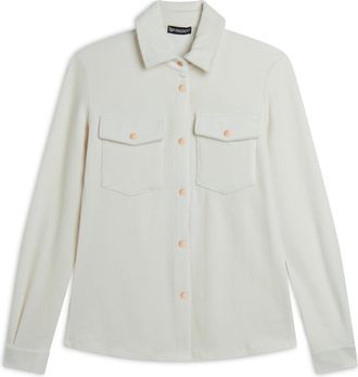 Freddy Camicia comfort fit in velluto mille righe