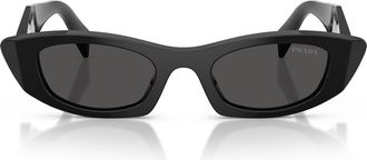 Prada 0pr B16s Angular Cat-Eye Sunglasses