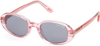 Tom Ford FT1364 IGGY 72A Womens Sunglasses Pink Size 49