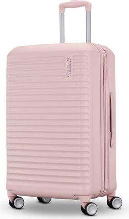American Tourister Stratum 3.0 Hardside Expandable 24 Medium Checked Luggage in Pink Blush at Nordstrom