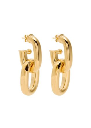 Paco Rabanne XL Link Chain Hoop Earrings - Gold - One Size