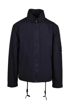 Tommy Hilfiger Mens Windbreaker Jacket - Blue