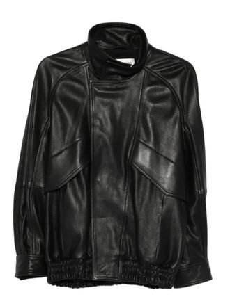 Nour Hammour Artiste leather jacket - Black