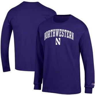 Champion Mens Champion Purple Northwestern Wildcats Arch Over Logo Long Sleeve T-Shirt at Nordstrom, Size Xx-Large