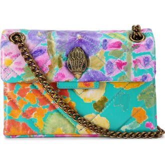 Kurt Geiger Mini Kensington Quilted Crossbody Bag in Turq Other at Nordstrom